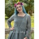 robe 55778 Polly organdie brodé Vert pin Ewa i Walla - 5