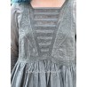 robe 55778 Polly organdie brodé Vert pin Ewa i Walla - 17