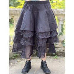 skirt / petticoat 22155 Tine Black hard voile Ewa i Walla - 1