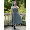 dress 55757 Undra Pine green natural viscose Ewa i Walla - 1