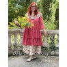 dress SOLINE raspberry cotton voile Les Ours - 14