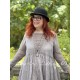 robe 55778 Polly organdie brodé Gris cendré Ewa i Walla - 10