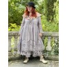 robe 55778 Polly organdie brodé Gris cendré Ewa i Walla - 11