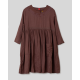 tunic 44883 Bellis Burgundy crepe Ewa i Walla - 16