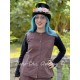 gilet 33342 Drea velours côtelé Bordeaux Ewa i Walla - 6