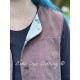 gilet 33342 Drea velours côtelé Bordeaux Ewa i Walla - 22