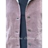 gilet 33342 Drea velours côtelé Bordeaux Ewa i Walla - 23