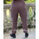 pantalon 11381 Colly velours côtelé Bordeaux Ewa i Walla - 4