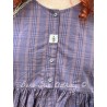 robe 55764 Ida coton Carreaux bleus et bordeaux Ewa i Walla - 15