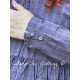 robe 55764 Ida coton Carreaux bleus et bordeaux Ewa i Walla - 16