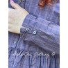 robe 55764 Ida coton Carreaux bleus et bordeaux Ewa i Walla - 16