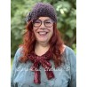 nœud papillon Tasmin in Garnet Magnolia Pearl - 4