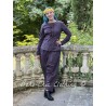 chemisier 44875 Ebba coton Carreaux bleus et bordeaux Ewa i Walla - 3
