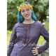chemisier 44875 Ebba coton Carreaux bleus et bordeaux Ewa i Walla - 2