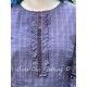 chemisier 44875 Ebba coton Carreaux bleus et bordeaux Ewa i Walla - 12