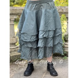 skirt / petticoat 22155 Tine Pine green hard voile Ewa i Walla - 1
