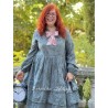 robe 55767 Petra voile de coton brodé Vert pin Ewa i Walla - 2