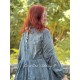 robe 55767 Petra voile de coton brodé Vert pin Ewa i Walla - 5