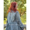 robe 55767 Petra voile de coton brodé Vert pin Ewa i Walla - 5