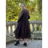 robe 55778 Polly organdie brodé Noir Ewa i Walla - 12