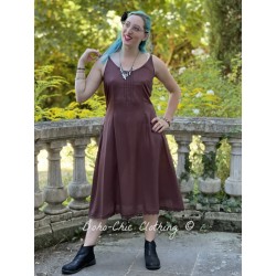 robe 55757 Undra viscose naturelle Bordeaux