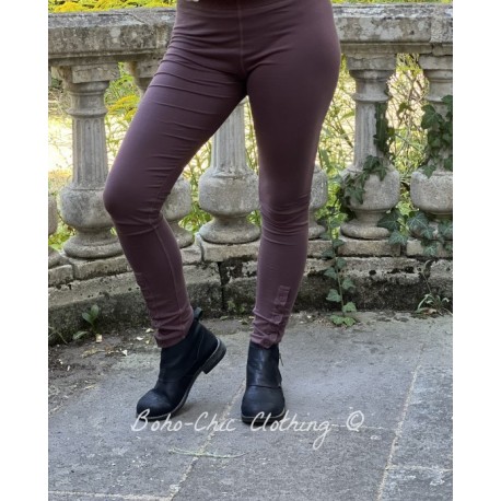legging 11379 Pantalong coton Bordeaux Ewa i Walla - 1