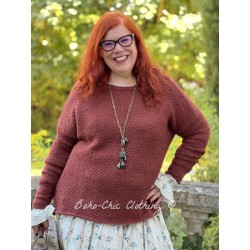 pullover 44860 Ella Rust baby alpaca