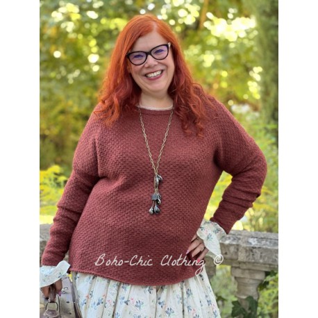 pull 44860 Ella laine alpaga Rust Ewa i Walla - 2
