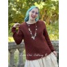 pull 44860 Ella laine alpaga Rust Ewa i Walla - 8