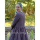 robe 55763 Hanna coton Carreaux bleus et bordeaux Ewa i Walla - 5