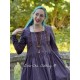 robe 55763 Hanna coton Carreaux bleus et bordeaux Ewa i Walla - 3