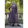 robe 55763 Hanna coton Carreaux bleus et bordeaux Ewa i Walla - 1