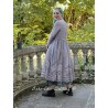 robe 55778 Polly organdie brodé Gris cendré Ewa i Walla - 6