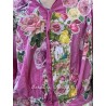 blouse Maelee in Roza Magnolia Pearl - 19