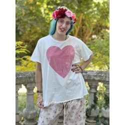 T-shirt I Love You So Much in Moonlight Magnolia Pearl - 1
