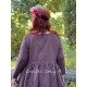 tunic 44883 Bellis Burgundy crepe Ewa i Walla - 15