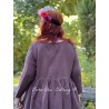 tunic 44883 Bellis Burgundy crepe Ewa i Walla - 15