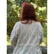 tunic 44884 Nalo Ivory embroidered voile Ewa i Walla - 4