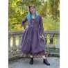 robe 55764 Ida coton Carreaux bleus et bordeaux Ewa i Walla - 3