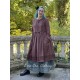 dress 55761 Alva Burgundy crepe Ewa i Walla - 2