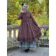 dress 55761 Alva Burgundy crepe Ewa i Walla - 1