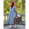 robe 55778 Polly organdie brodé Vert pin Ewa i Walla - 11