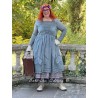 robe 55778 Polly organdie brodé Vert pin Ewa i Walla - 8