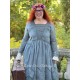 robe 55778 Polly organdie brodé Vert pin Ewa i Walla - 9