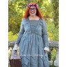 robe 55778 Polly organdie brodé Vert pin Ewa i Walla - 9