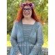 robe 55778 Polly organdie brodé Vert pin Ewa i Walla - 10