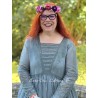 robe 55778 Polly organdie brodé Vert pin Ewa i Walla - 10