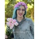 robe 55767 Petra voile de coton brodé Vert pin Ewa i Walla - 9
