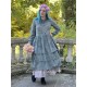 robe 55767 Petra voile de coton brodé Vert pin Ewa i Walla - 6