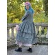 robe 55767 Petra voile de coton brodé Vert pin Ewa i Walla - 10